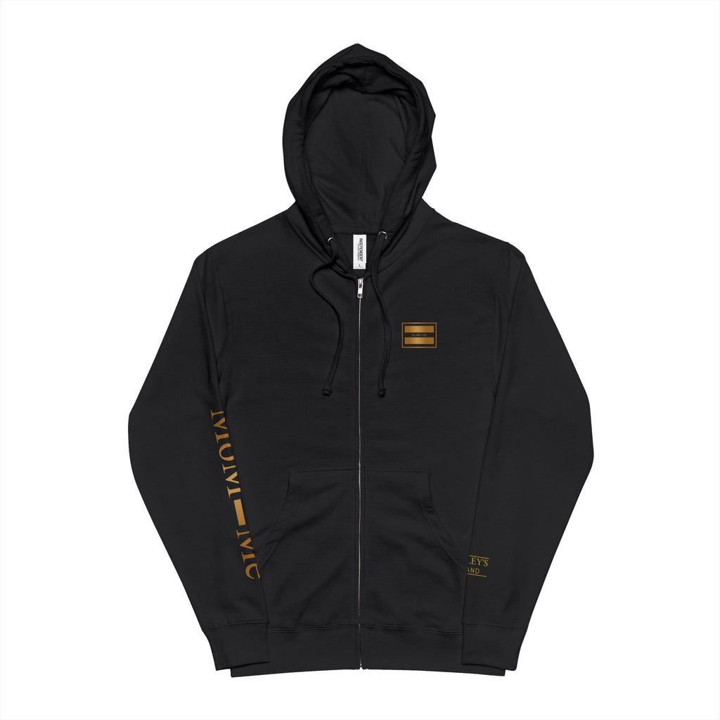 Unisex Fleece Zip Up Hoodie