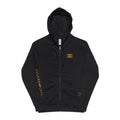 Unisex Fleece Zip Up Hoodie