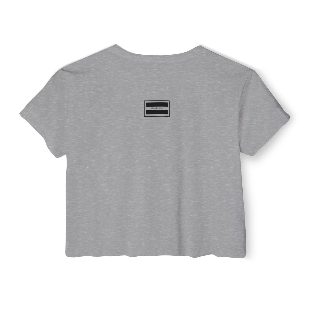 Mom 'Me' Crop Top — "Love Shows Up" Mother-Daughter Festival Tee