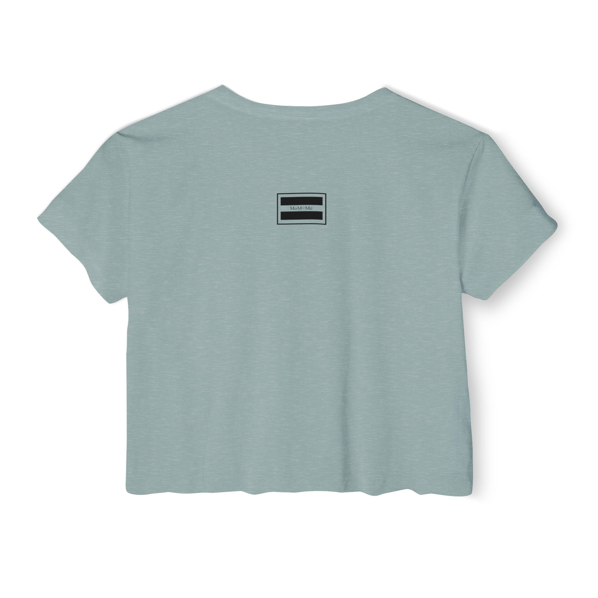 Mom 'Me' Crop Top — "Love Shows Up" Mother-Daughter Festival Tee