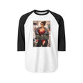 Raglan Shirt — 'Momma' Pinup Laundry Room Graphic Baseball Tee